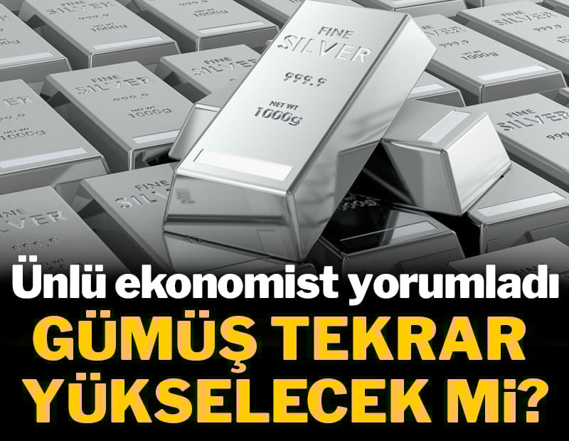 Ünlü ekonomist yorumladı: Gümüş tekrar yükselecek mi?