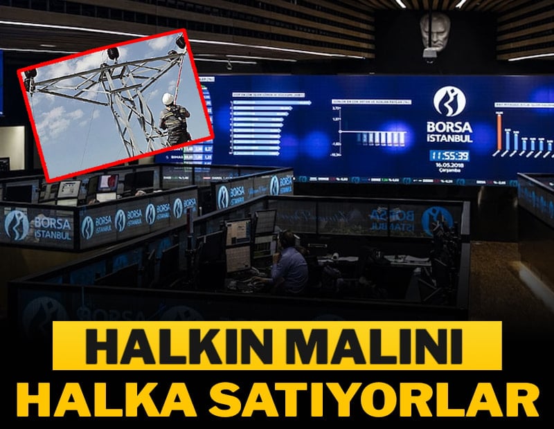 Halkın malını halka satıyorlar
