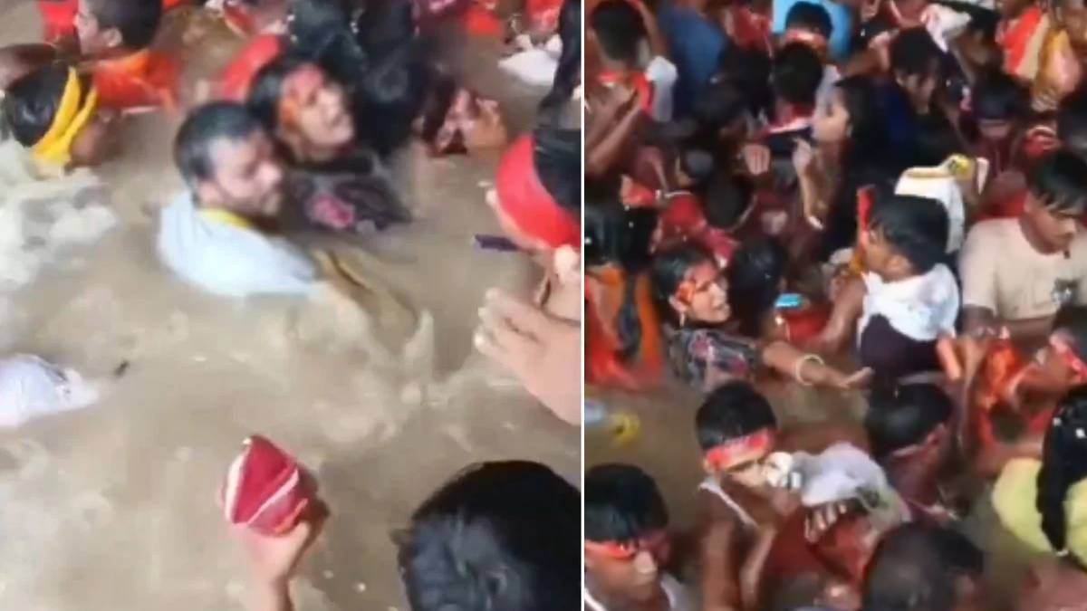 Milyonların katıldığı 'Kutsal Banyo' kaosa dönüştü: Çok sayıda kadın taciz edildi