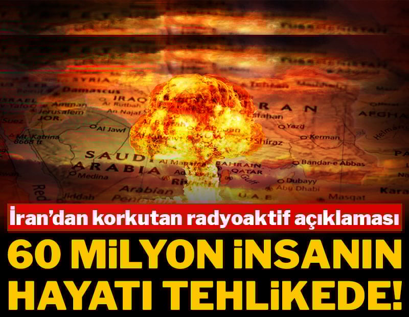 İran’dan korkutan radyoaktif açıklaması: ‘Serpinti Körfez’i vurabilir!
