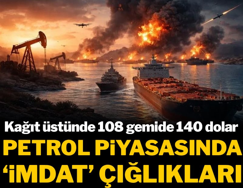 Kağıt üstünde 108, gemide 140 dolar: Petrol piyasası ‘imdat’ diye bağırıyor!