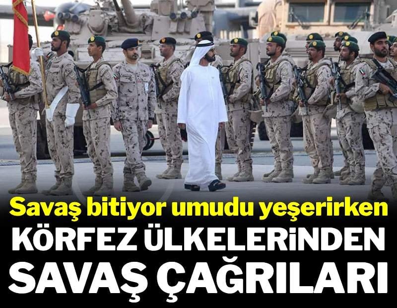 BAE önderliğinde Körfez Ülkeleri İran'a karşı savaş katılmaya hazırlanıyor