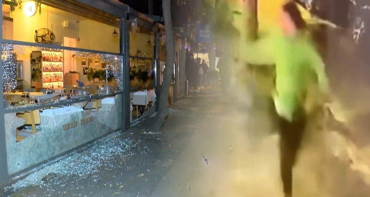 Kadıköy'de eğlence mekanından çıkarılan kişi dehşet saçtı