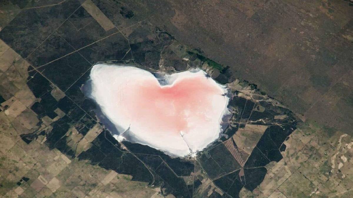 Pembe 'kalp' gölün sırrı çözüldü: Görüldüğü gibi masum değil