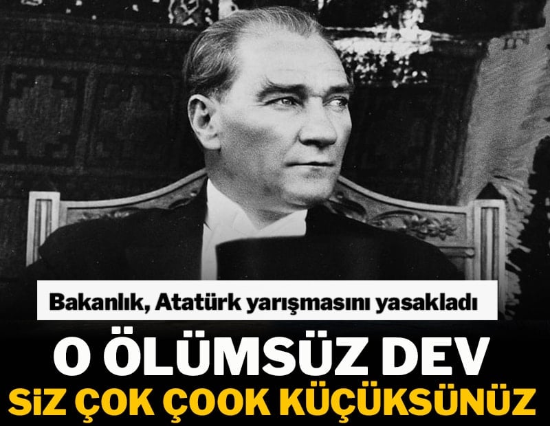 Bakanlık ‘Ata’ya mektup’ yarışmasını engelledi