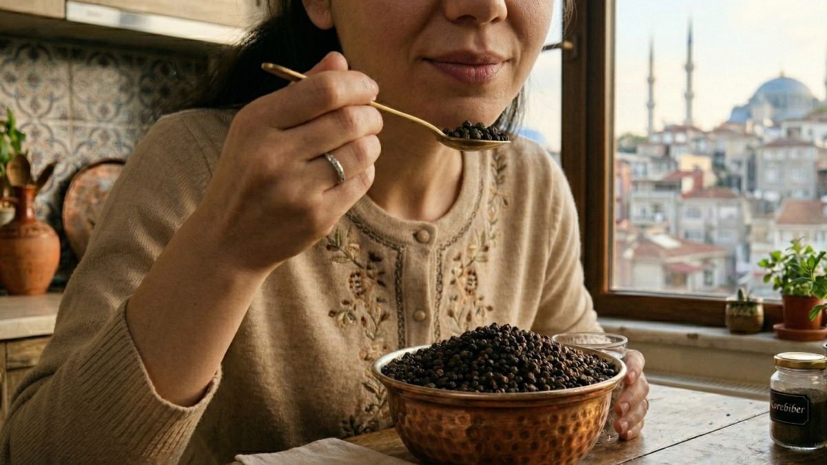 Aç karnına karabiber çiğneyin o dertten kurtulun