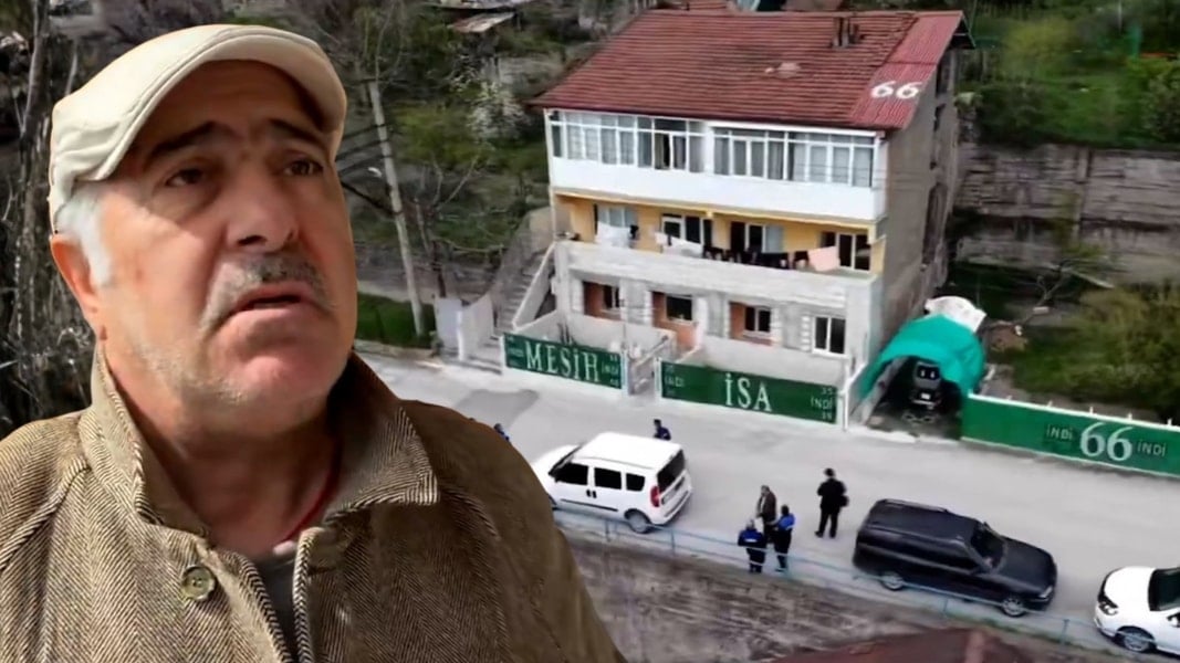 'Mesih indi' yazdı, mahalle karıştı; polis müdahale etti