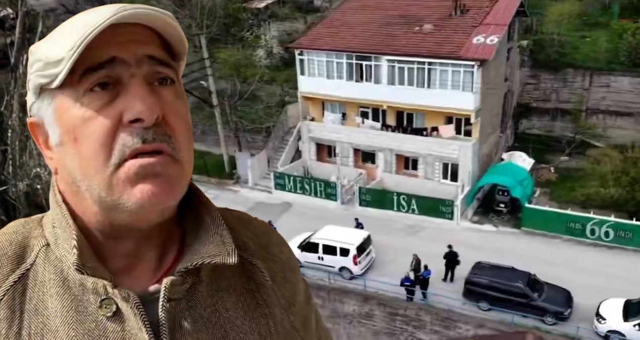 'Mesih indi' yazdı, mahalle karıştı; polis müdahale etti