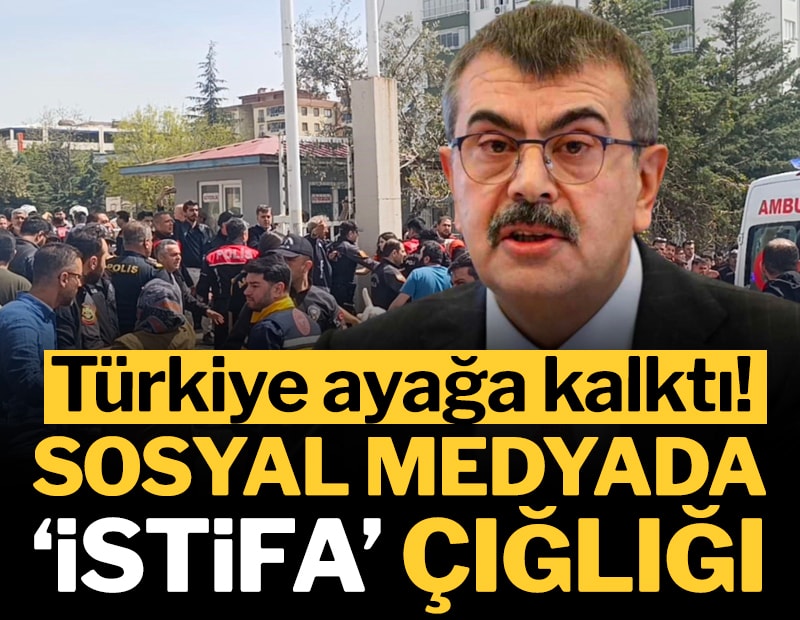 Türkiye ayağa kalktı!  Sosyal medyada 'Bakan istifa' çığlığı