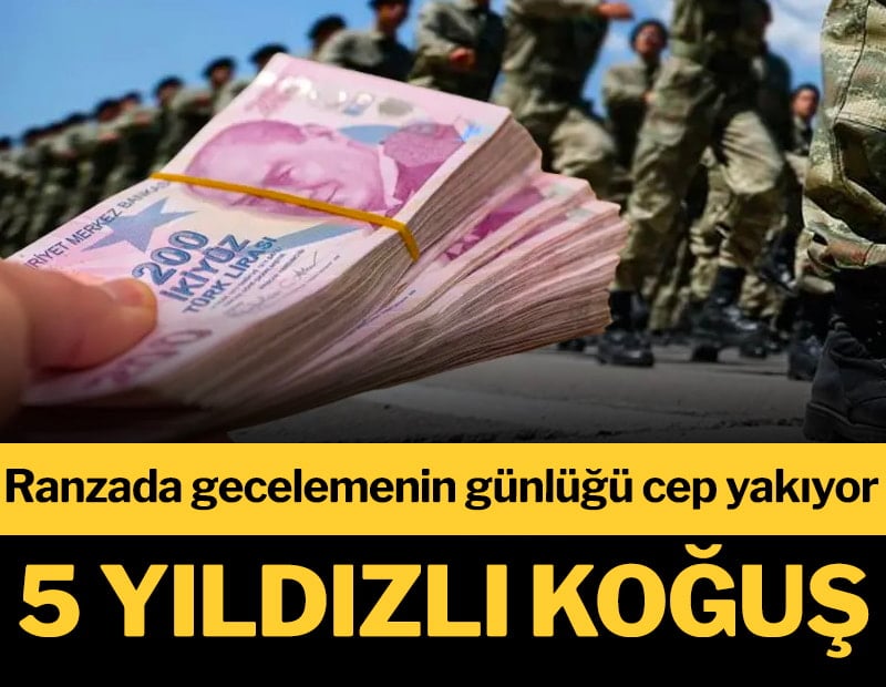 5 yıldızlı koğuş! Ranzada gecelemenin günlüğü cep yakıyor