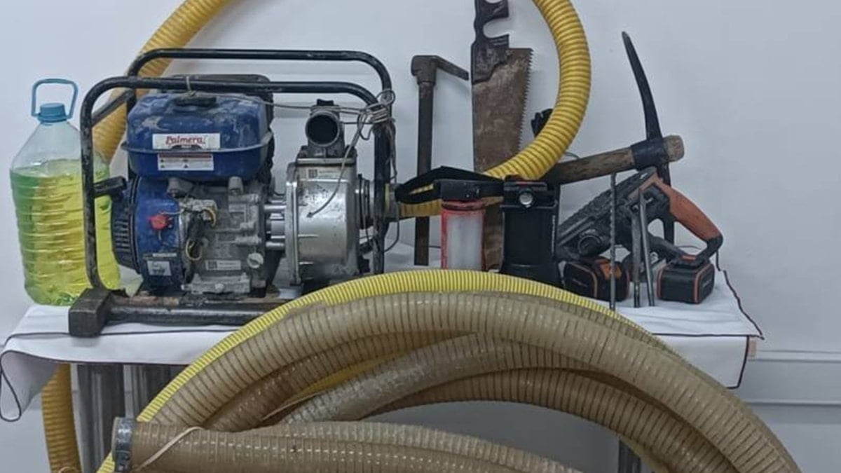 İzinsiz kazı yapan 8 şüpheli suçüstü yakalandı