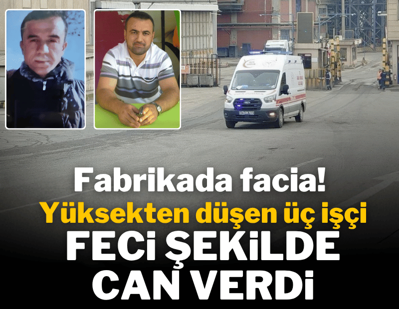 Kocaeli'nde fabrikada facia! Yükleme platformu düştü; 3 ölü, 1 yaralı
