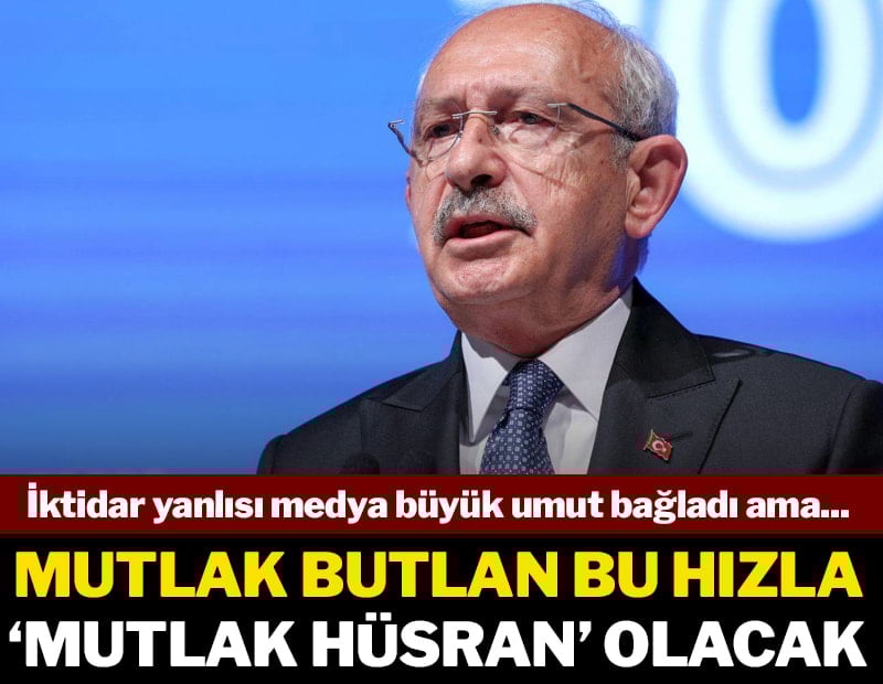 Mutlak butlan bu hızla ‘mutlak hüsran’ olacak