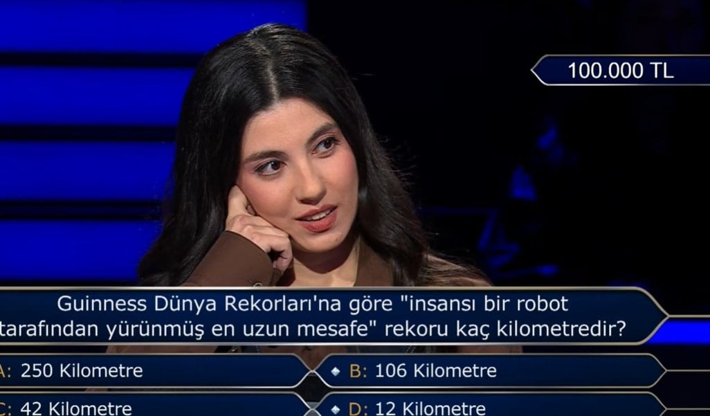 Bu sorunun yanıtını beş dakikada doğru bildi!