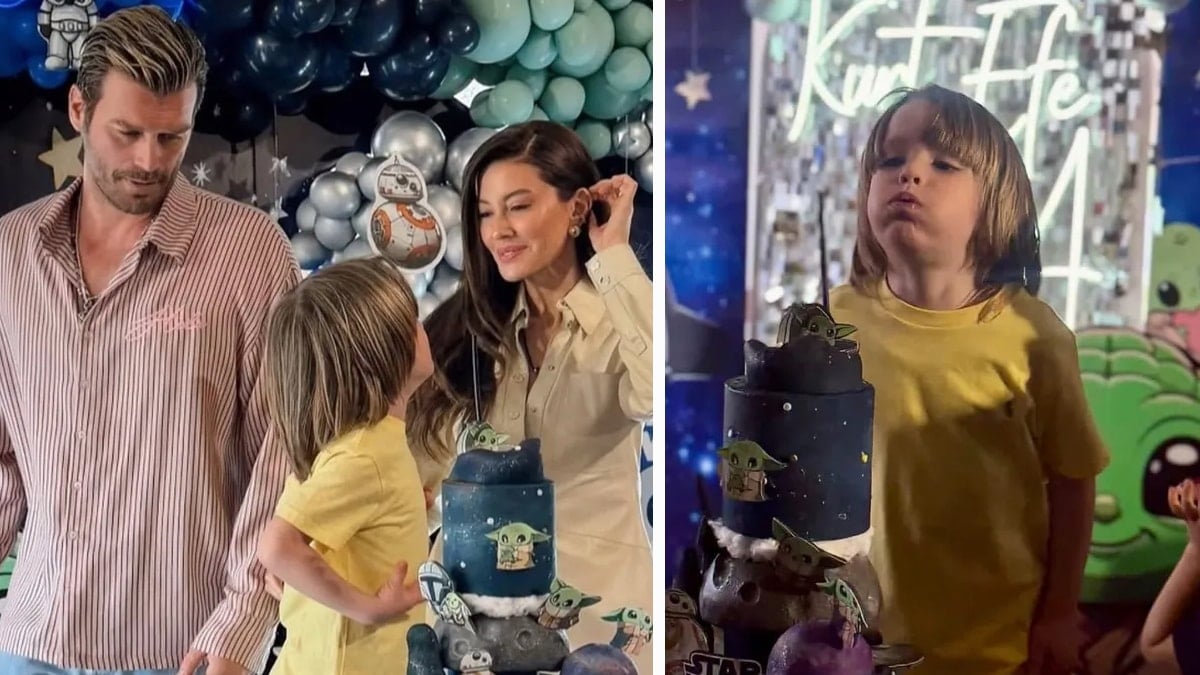 Kıvanç Tatlıtuğ ve oğlunun benzerliğini görenler şaşırdı