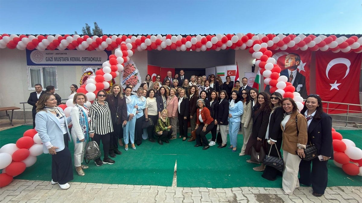 ATA’nın kızlarından Hatay’a en güzel armağan