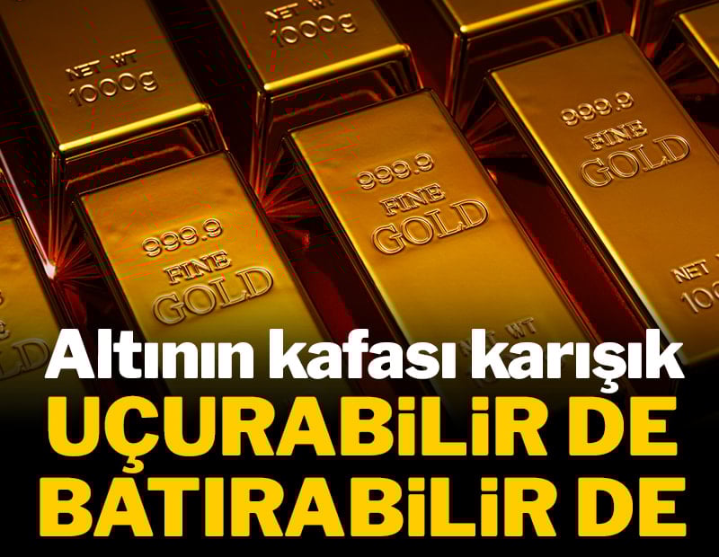 Altının kafası karışık! Uçurabilir de batırabilir de