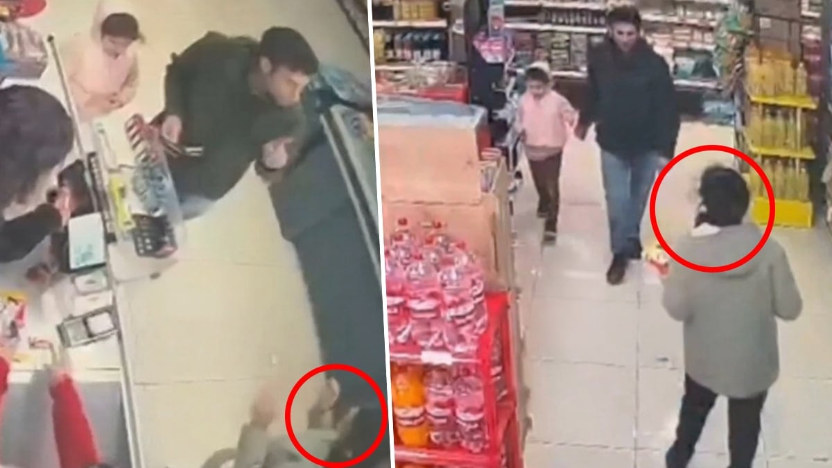 Vicdansız baba! Engelli kız çocuğuna marketin ortasında saldırdı