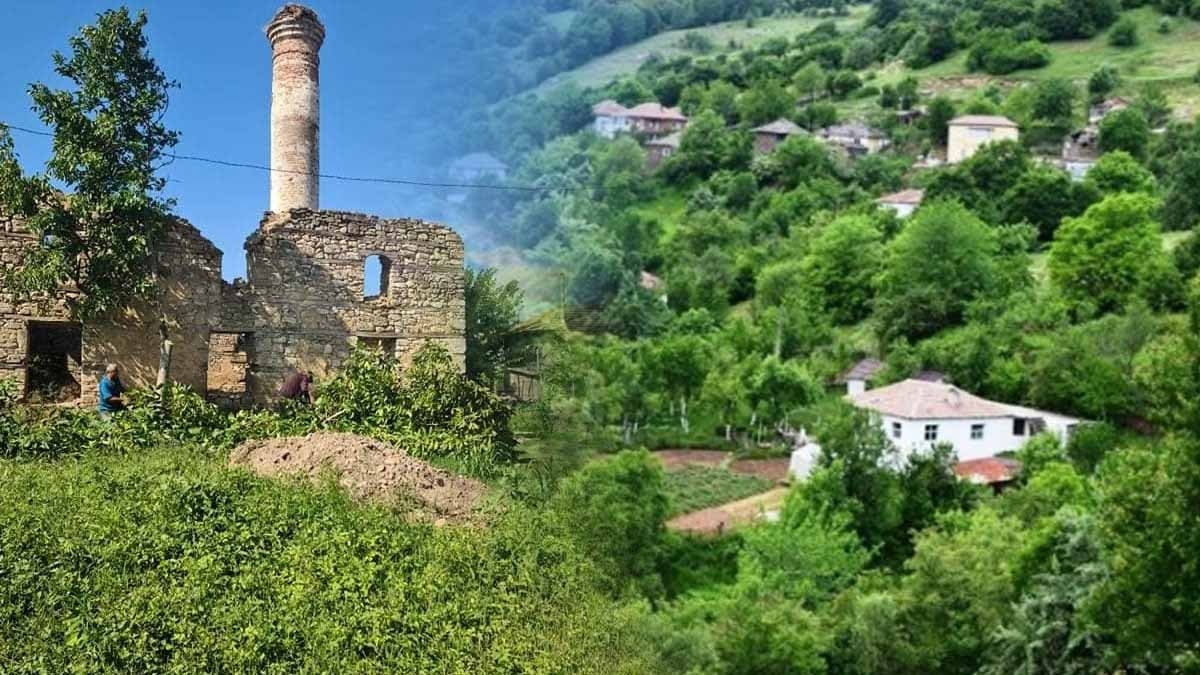  Bu köyde bir adım atınca ülke değişiyor