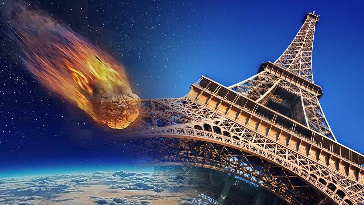 Eyfel Kulesi’nden büyük gök taşı dünyaya yaklaşıyor: Tarih verildi