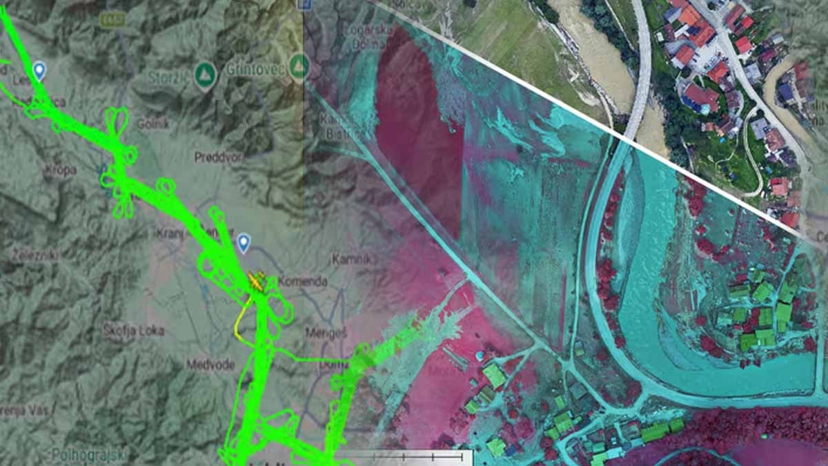 Şehrin üzerinde 8 saat zikzak çizdiler: Garip izlerin arkasından dev proje çıktı