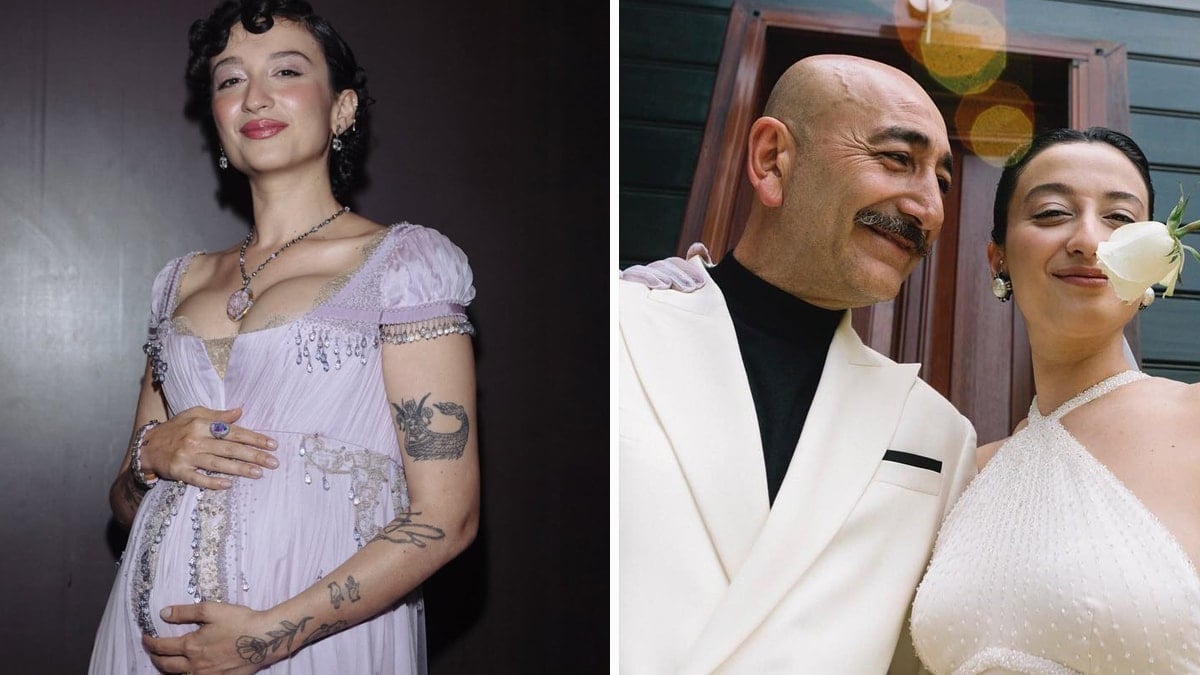 Hamilelik haberi sonrası en çok kocasının yaşı aratıldı