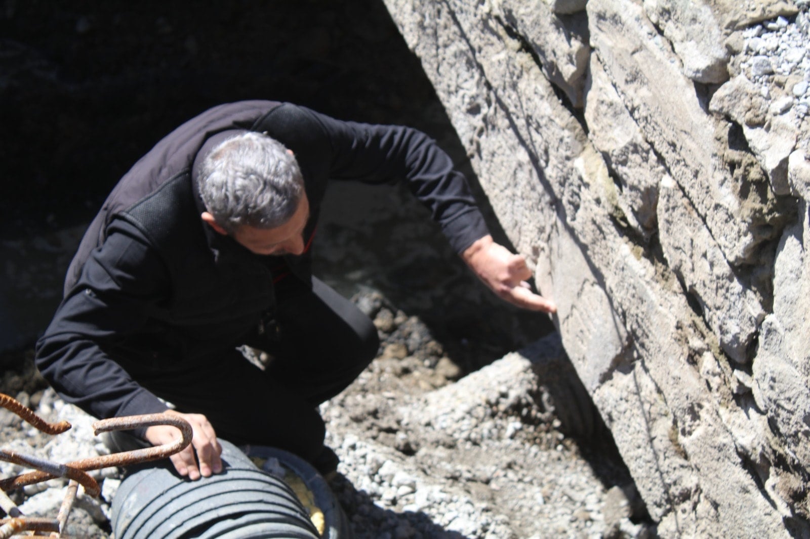 Tam 200 yaşında: Rize'de yol çalışmasından çıktı cam kaplamayla saklanacak