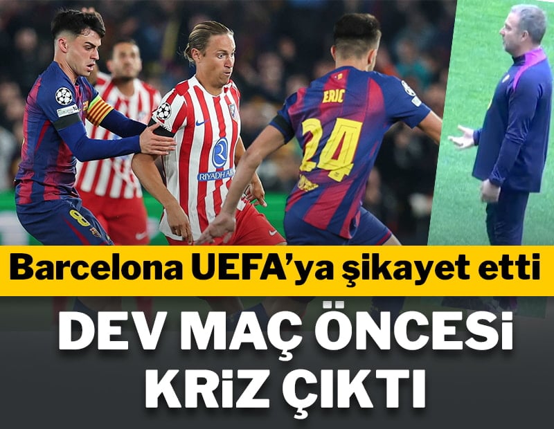 Atletico Madrid-Barcelona maçı öncesi çim krizi