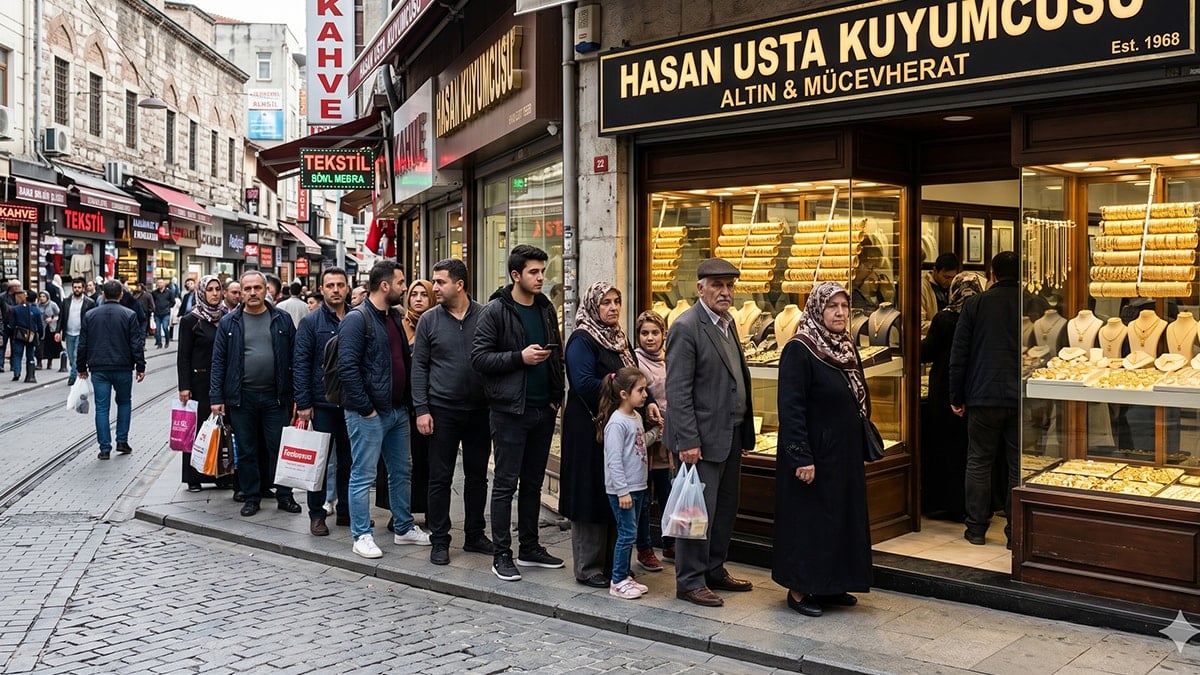 Dünyayı şaşırtmaya devam ediyoruz: Türkler kapış kapış altın alıyor