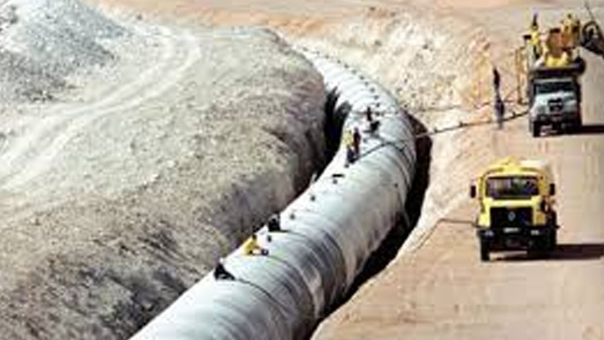 Tüm ülkenin su ihtiyacını karşılayacak: Çölün ortasında oluk oluk su akacak