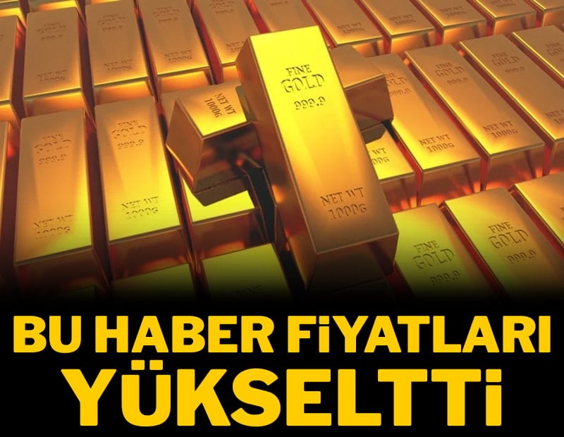 Altın toparlanmaya başladı! Şimdi gözler çarşamba gününde