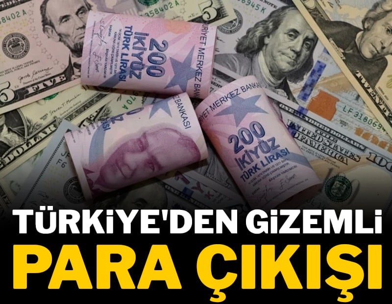 Türkiye'den gizemli para çıkışı