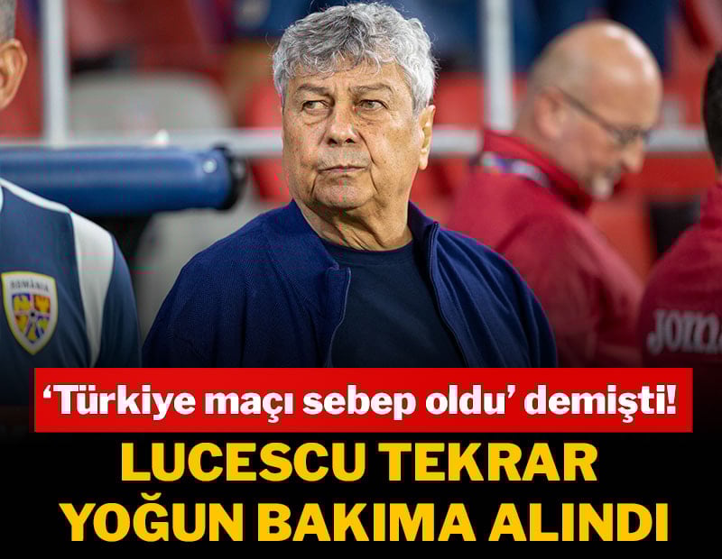 Mircea Lucescu'dan kötü haber geldi!