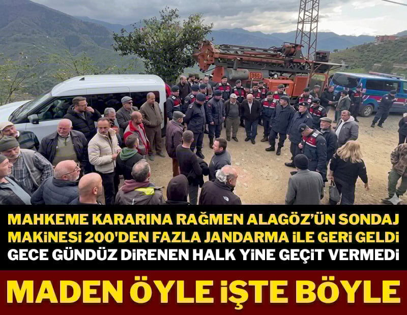 Maden öyle işte böyle