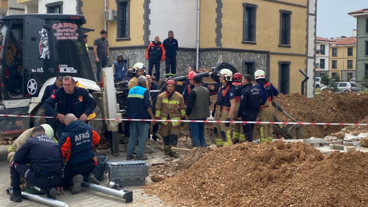 Manisa'da göçükte kalan işçiden acı haber
