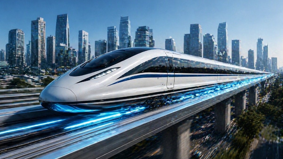 500 km/s hızla seyahat süreleri kısalacak: Manyetik raylı tren dönemi başlıyor