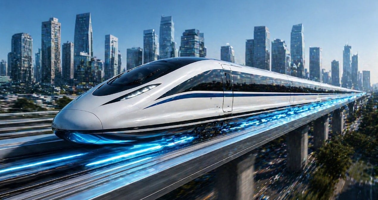 500 km/s hızla seyahat süreleri kısalacak: Manyetik raylı tren dönemi başlıyor