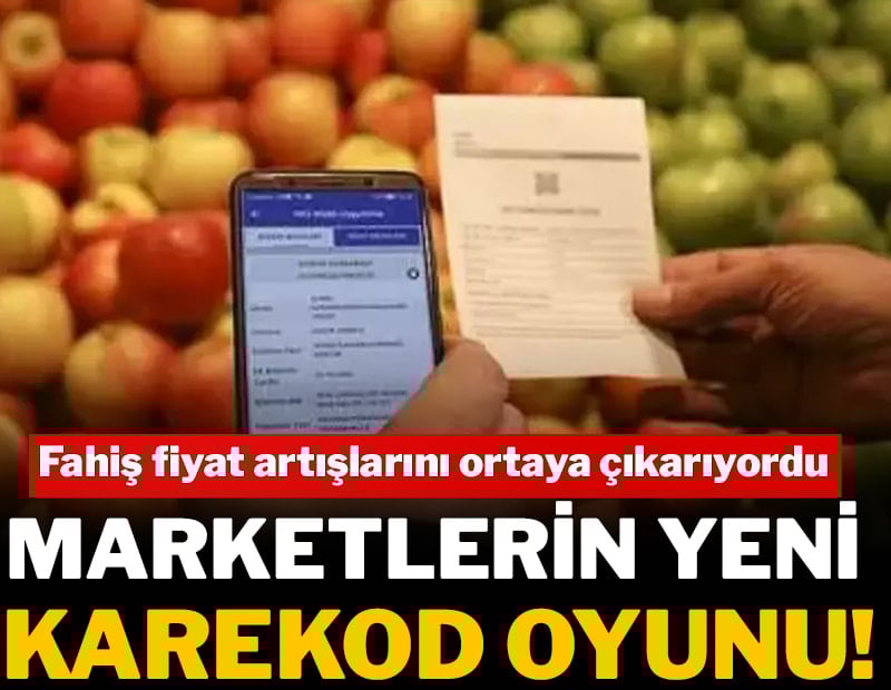Fahiş fiyat artışlarını ortaya çıkarıyordu! Marketlerin yeni karekod oyunu!