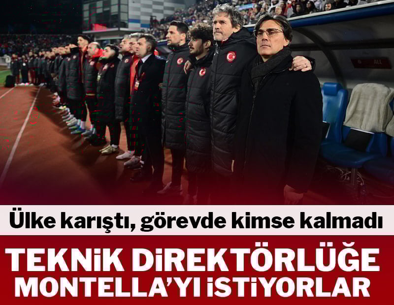 Ülke karıştı, görevde kimse kalmadı! Şimdi de Montella'yı istiyorlar