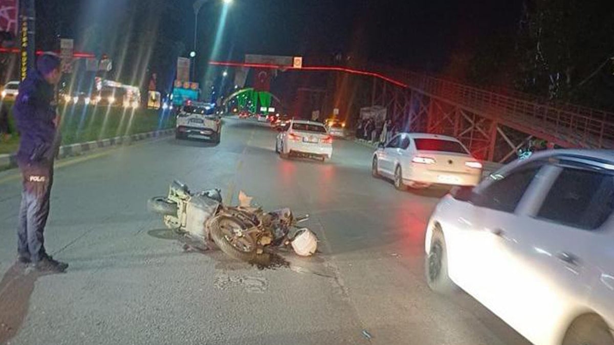 Manisa’da iki motosiklet çarpıştı: İzinli polis memuru hayatını kaybetti