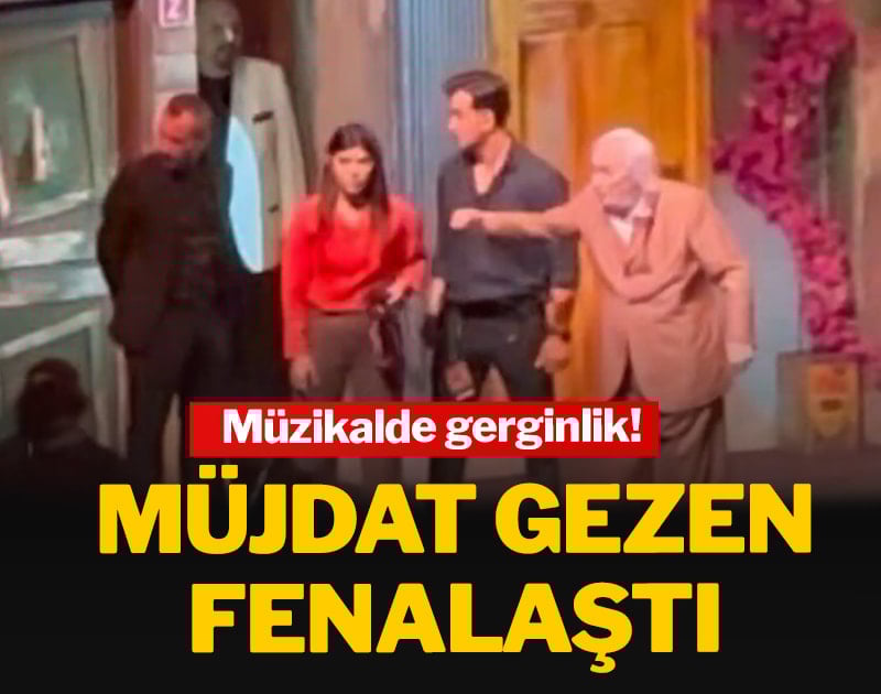 Müjdat Gezen fenalaştı