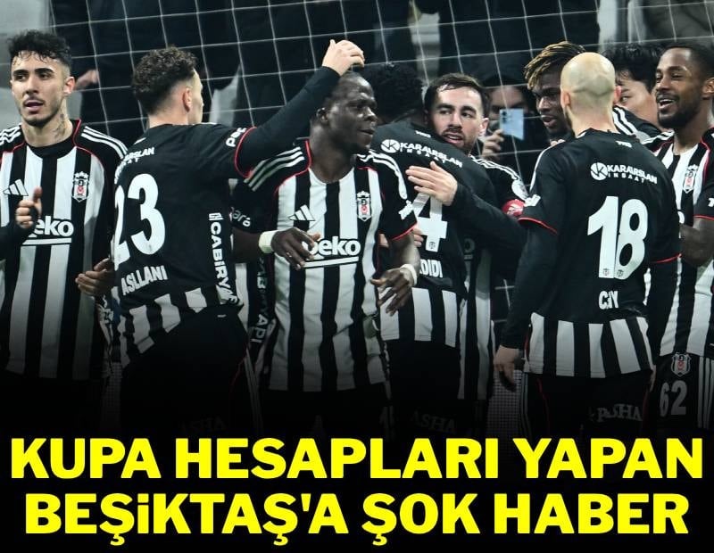 Beşiktaş'ta sakatlık şoku! Ayak bileğinde yırtık tespit edildi