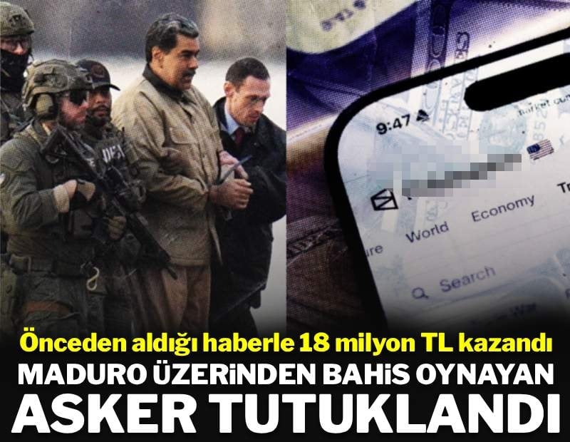 Savcılar o askeri apar topar yakaladı: Devlet sırlarıyla bahis oynayıp 18 milyon TL kazandı