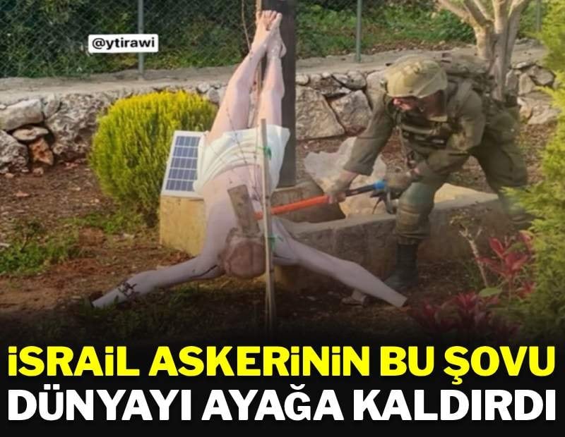 İsrail ordusu özür diledi: Dünyayı ayağa kaldıran görüntü