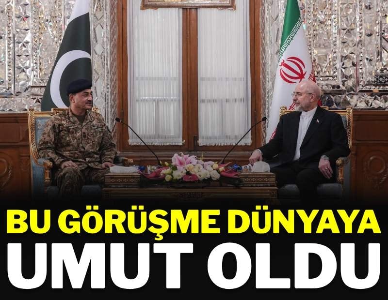 Pakistan Genelkurmay Başkanı Tahran'da: Bu görüşmeler dünyaya umut oldu