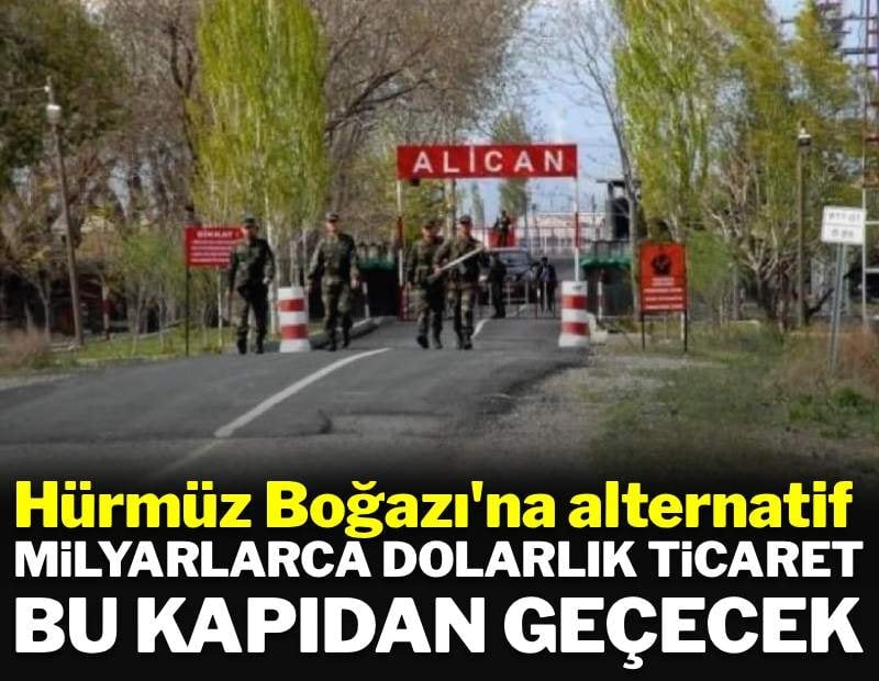 Hürmüz Boğazı'na alternatif Türkiye'den geçecek