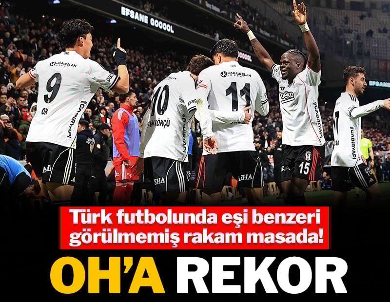 Beşiktaş'ta Oh'a rekor beklenti: Süper Lig tarihine geçecek