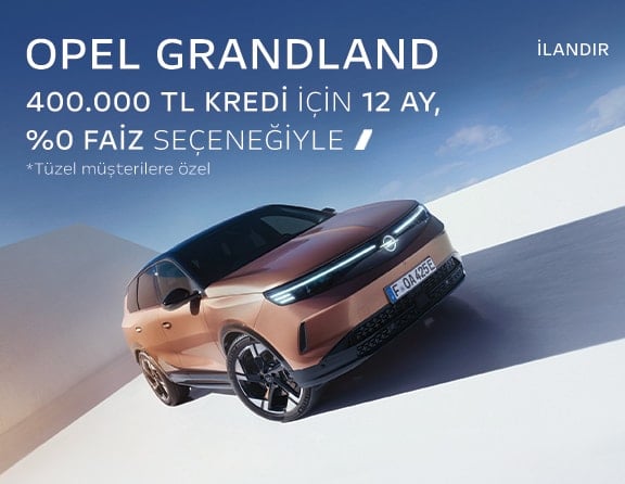 Opel Grandland Desktop Manşet Adv 8 Nisan'26