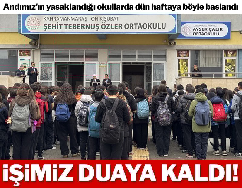 İşimiz duaya kaldı!