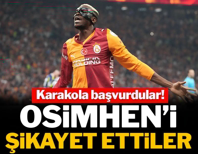 Victor Osimhen'i karakola şikayet ettiler